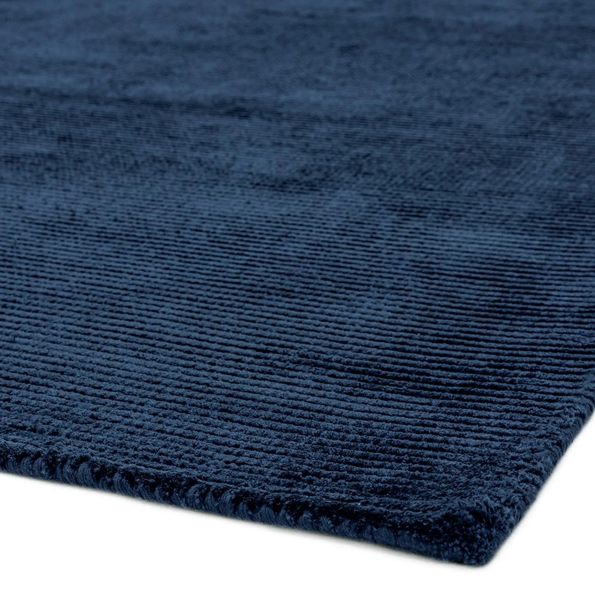 Plain Reko Rug - Navy