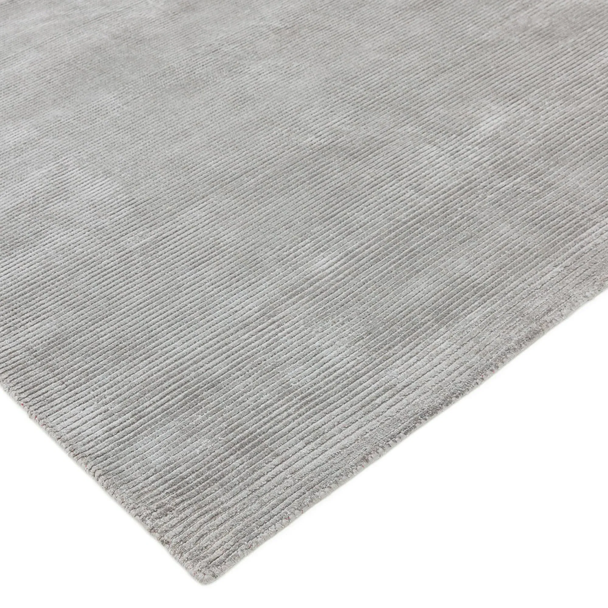 Plain Reko Rug - Silver