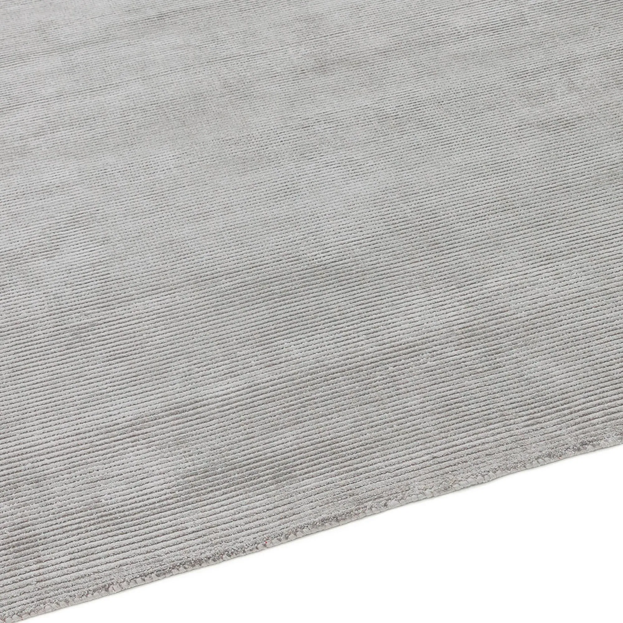 Plain Reko Rug - Silver