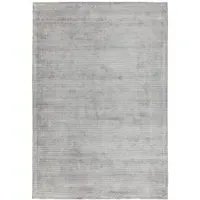 Plain Reko Rug - Silver