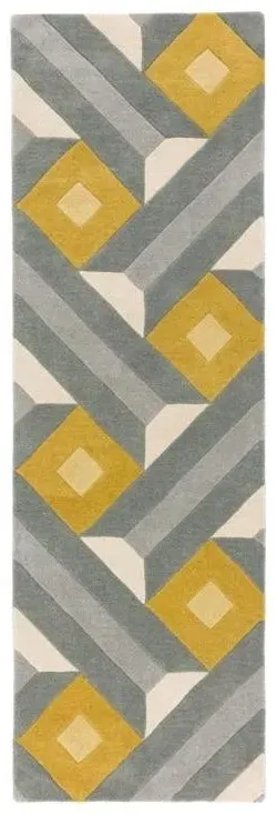 Reef Motif RF01 Runner - Grey