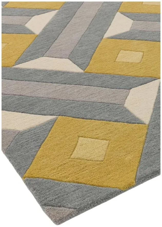 Reef Motif RF01 Runner - Grey