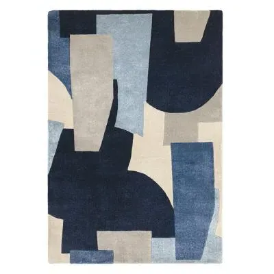 Romy Element Rug - Blue image