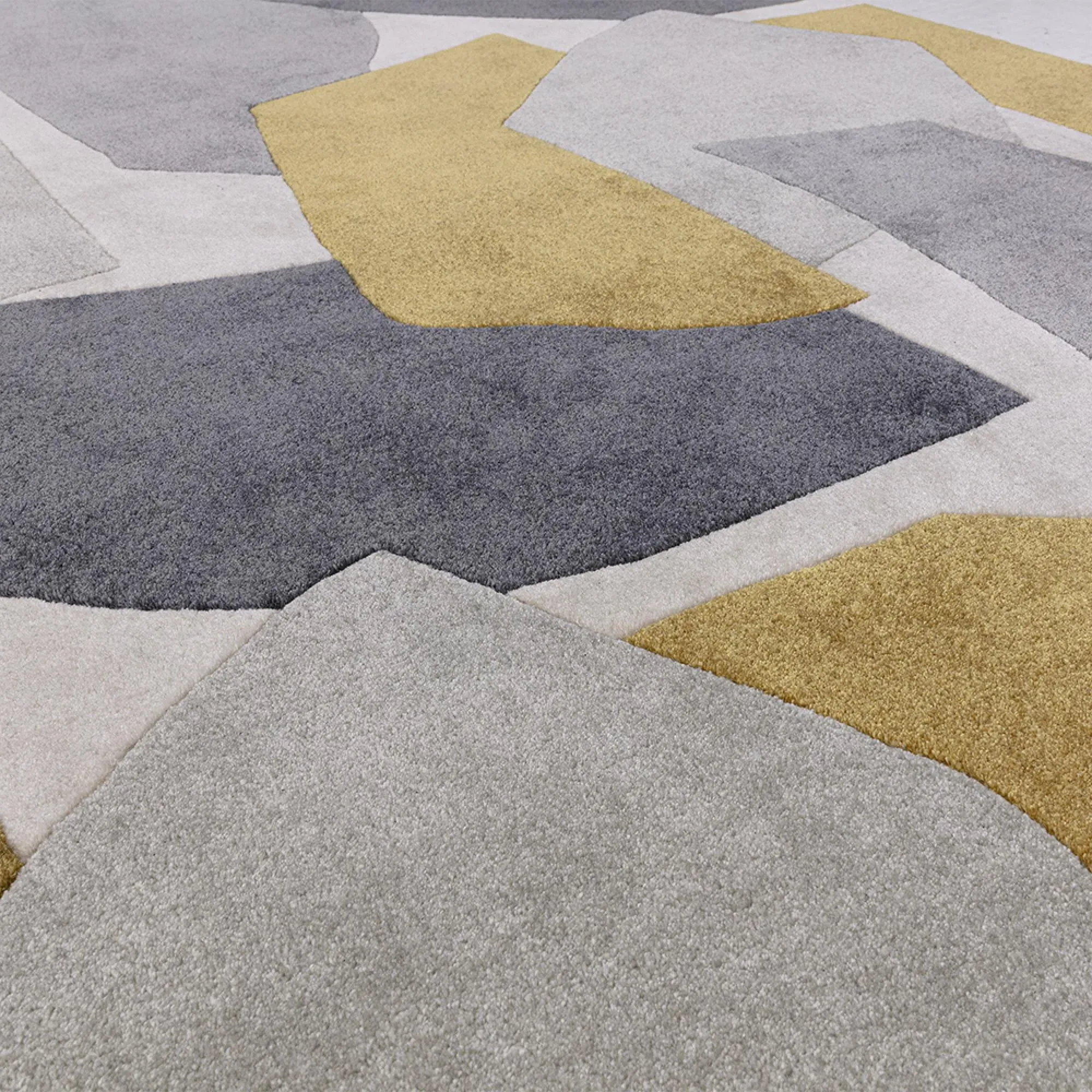 Romy Element Rug - Ochre