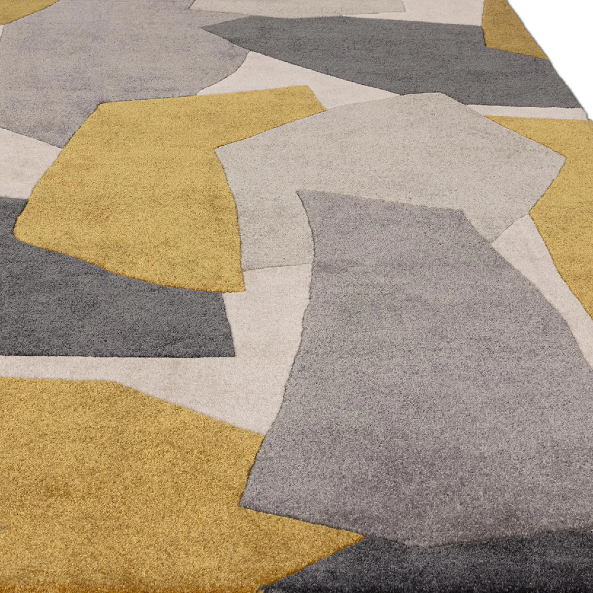 Romy Element Rug - Ochre