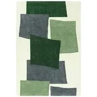 Romy Papercut Rug - Green