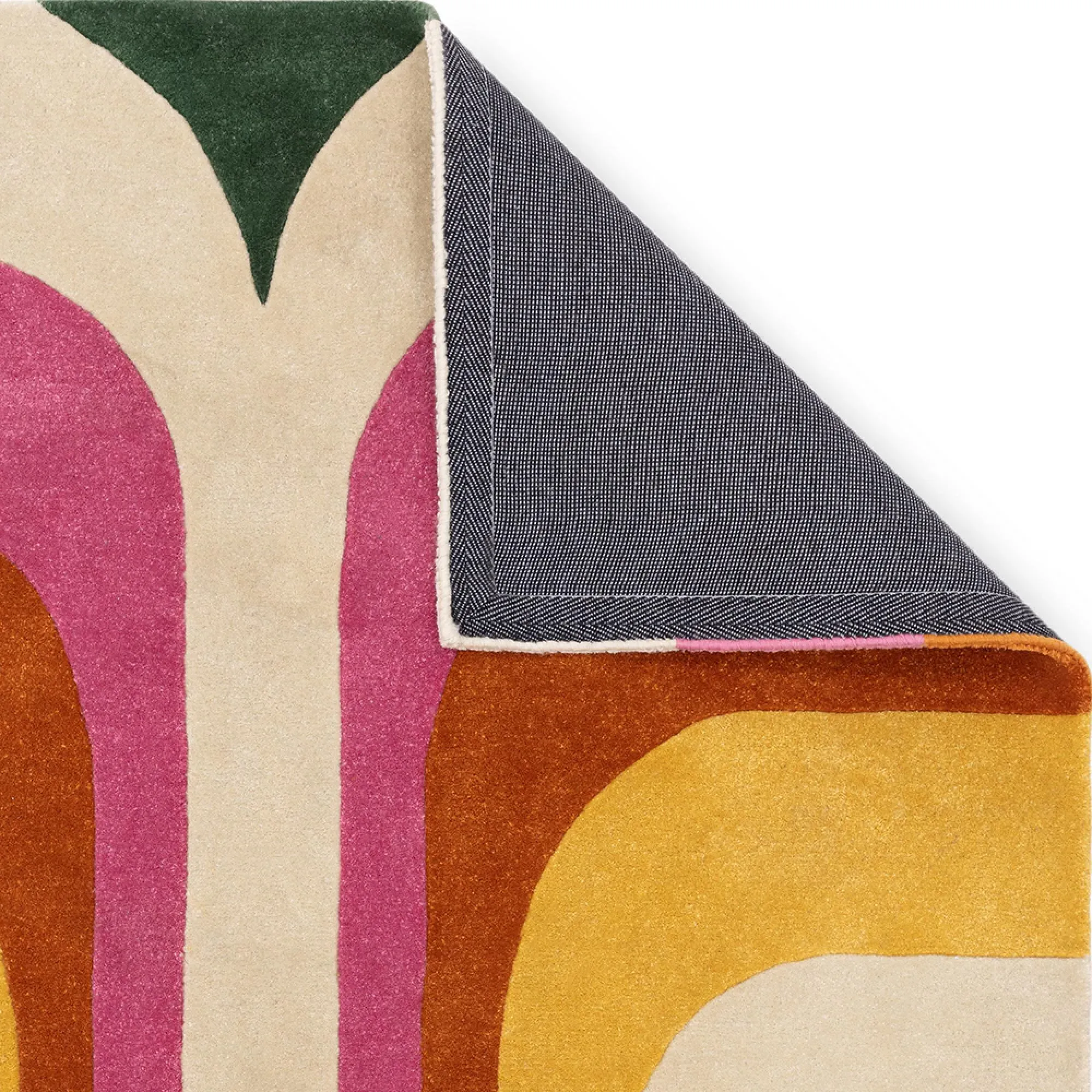 Romy Retro Rug - Pink