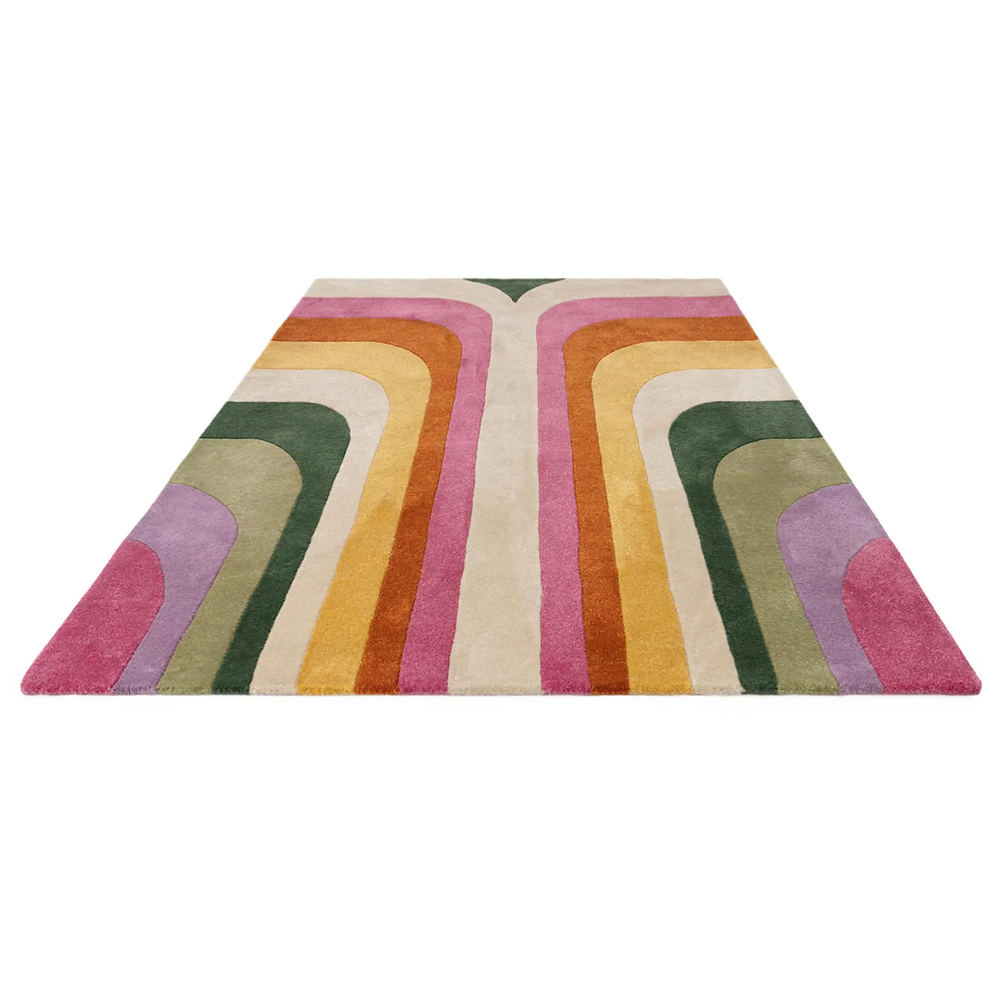 Romy Retro Rug - Pink