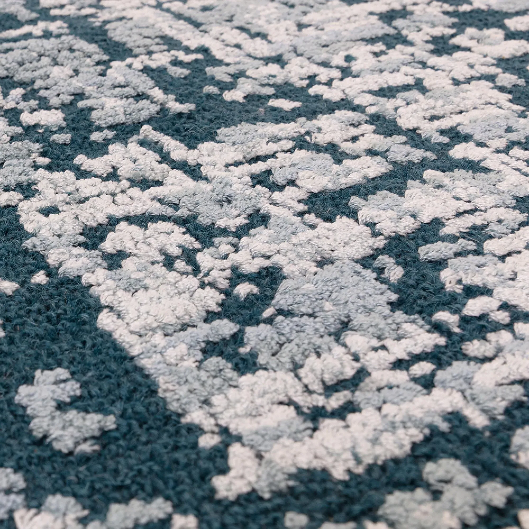 Torino Rug - Teal Green