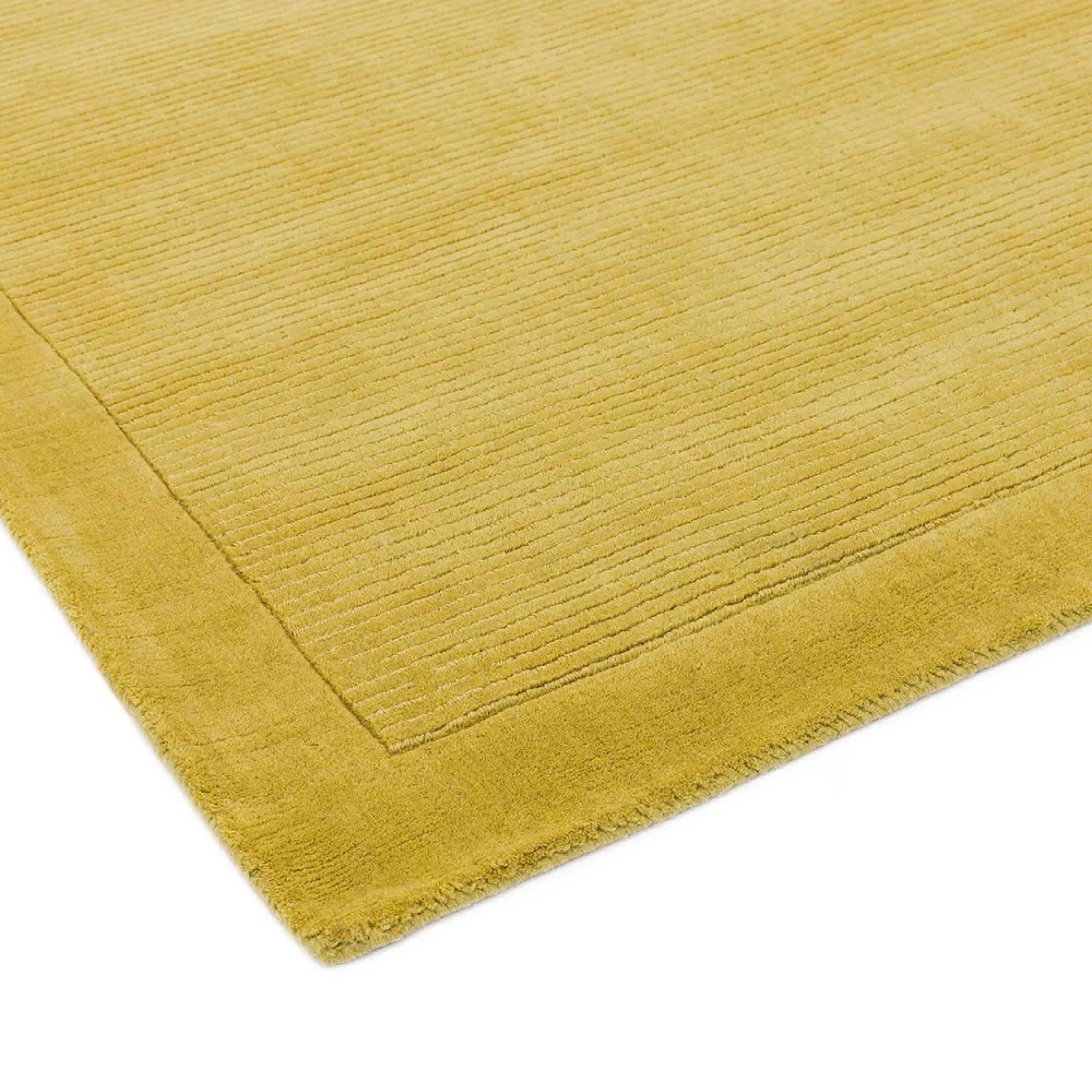 York Plain Rug - Yellow