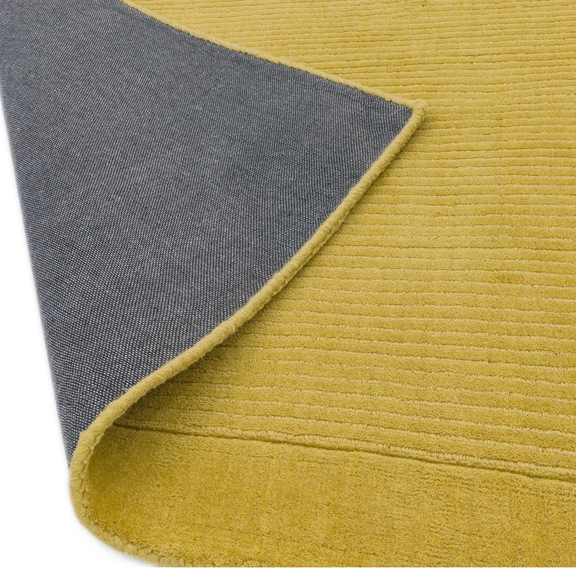 York Plain Rug - Yellow
