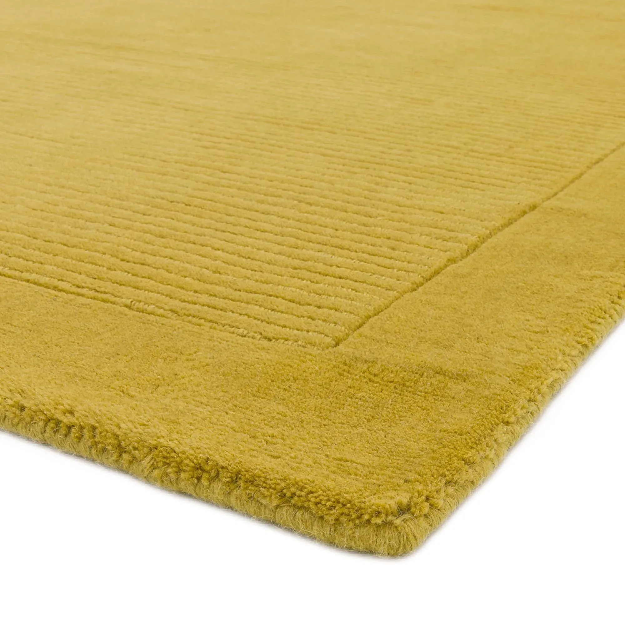 York Plain Rug - Yellow