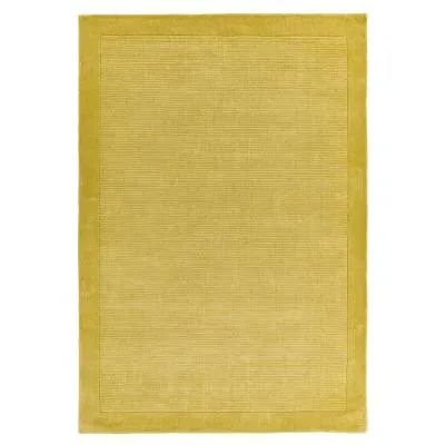 York Plain Rug - Yellow
