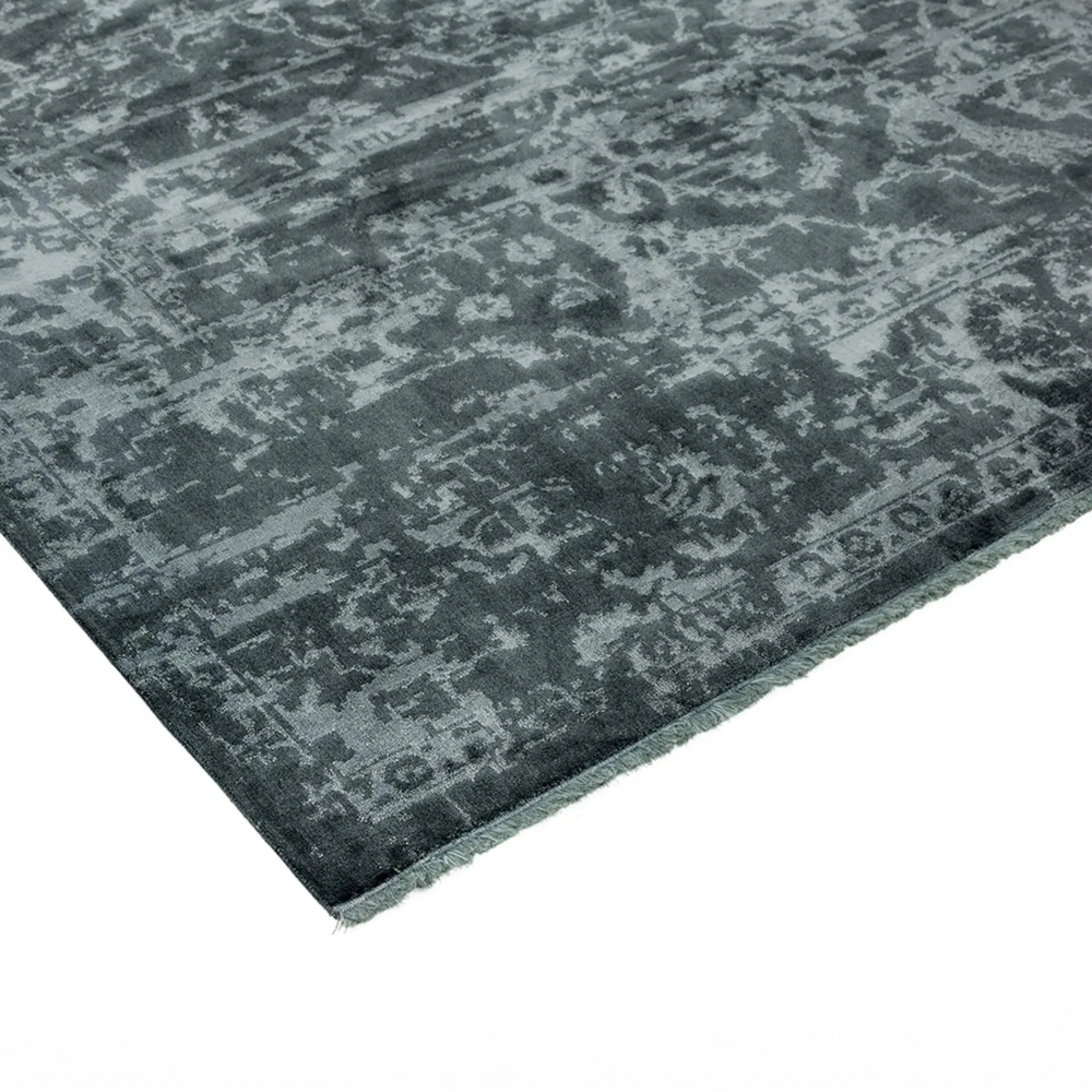 Zehraya Abstract Rug - Charcoal