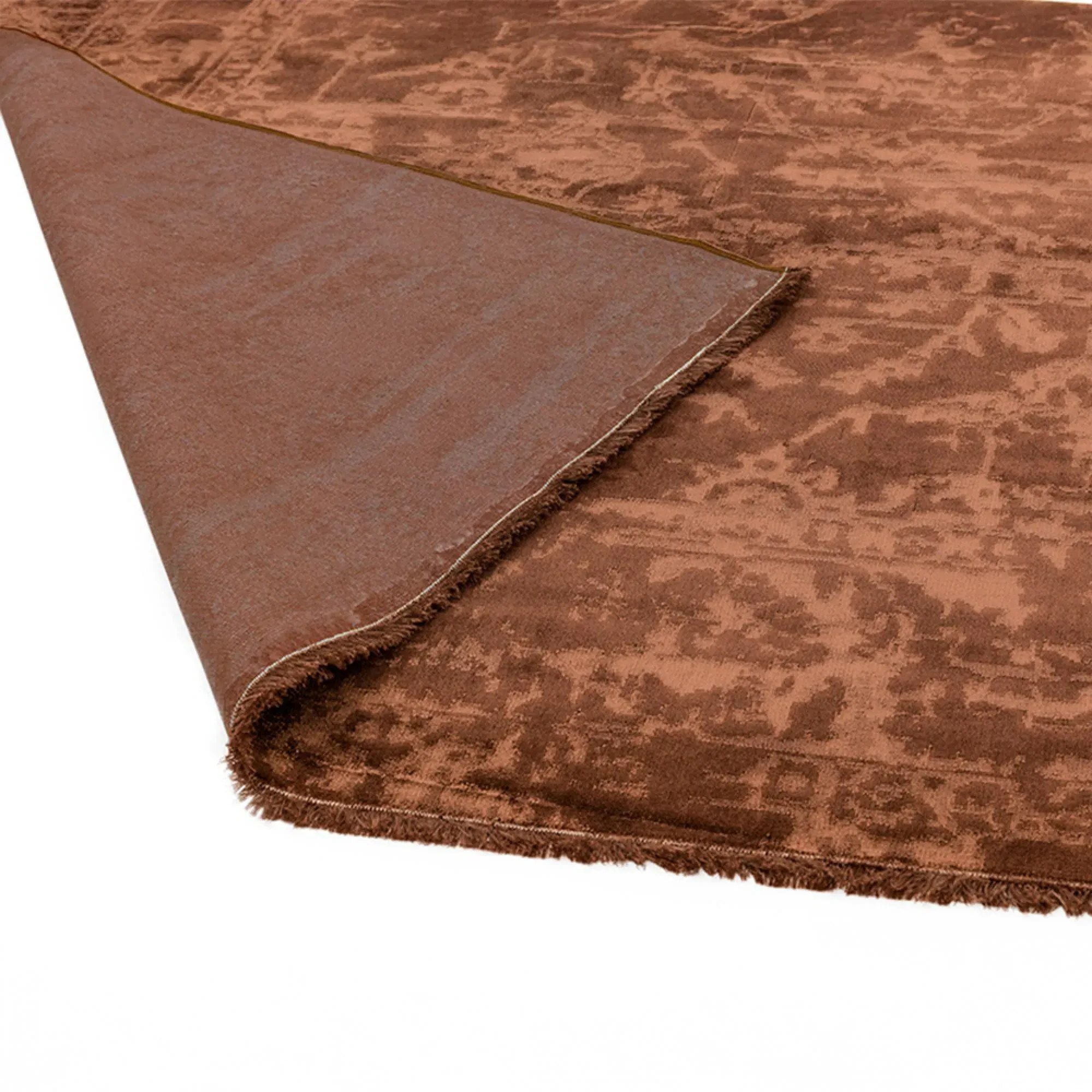 Zehraya Abstract Rug - Rust