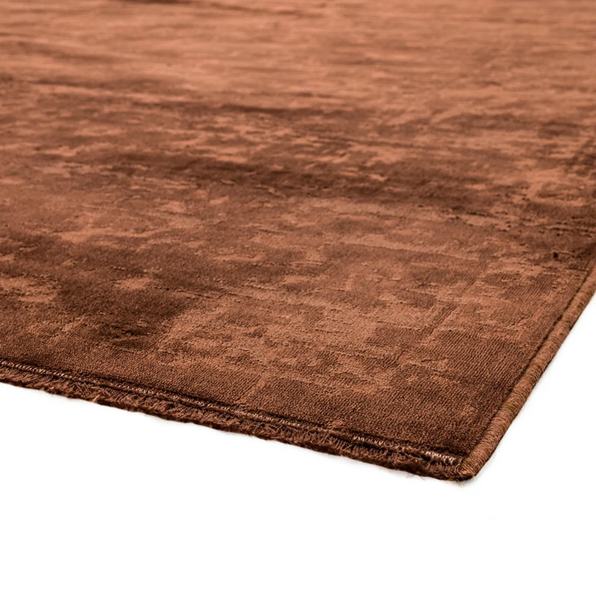 Zehraya Abstract Rug - Rust