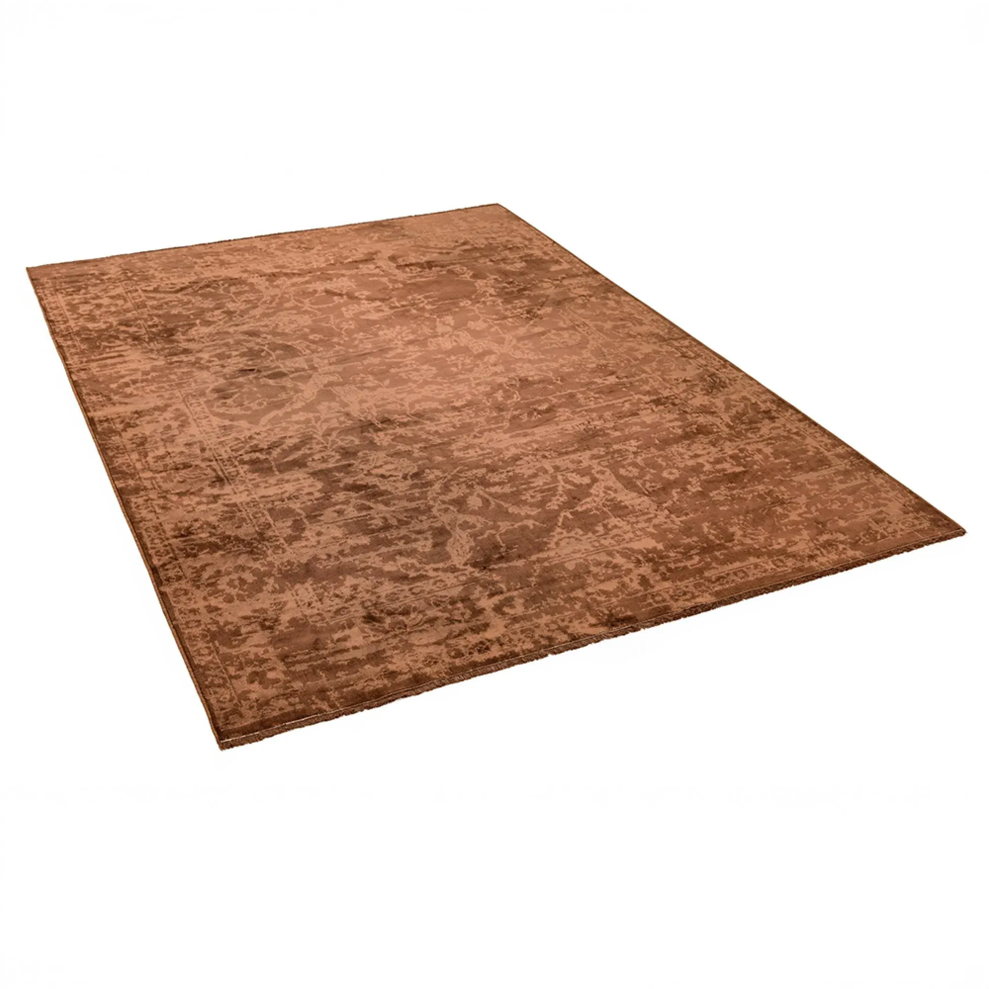 Zehraya Abstract Rug - Rust