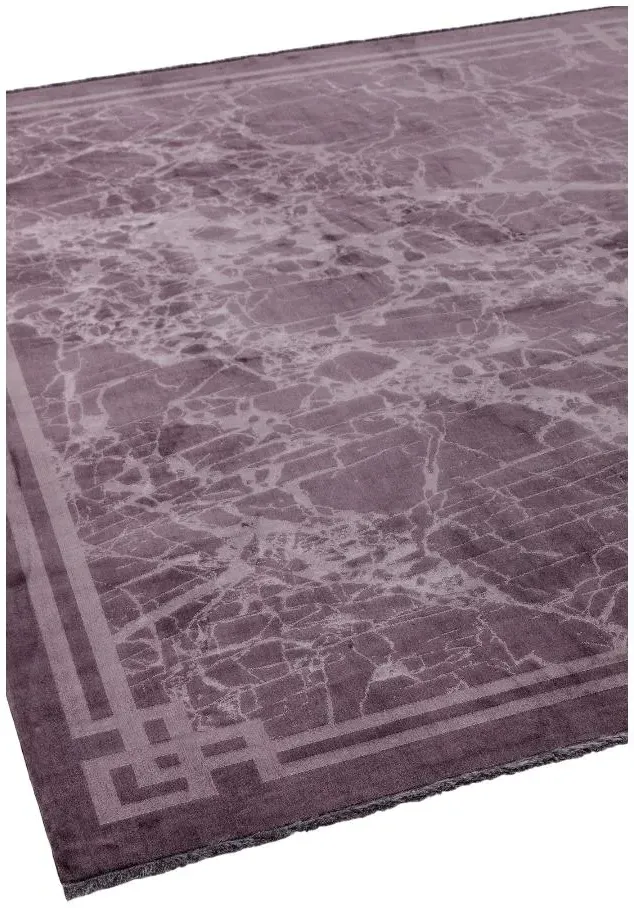 Zehraya Border Rug - Purple