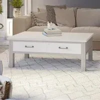 Gosford Reclaimed Wood 4 Drawer Coffee Table - Grey