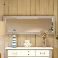 Gosford Reclaimed Wood Wall Mirror - Grey