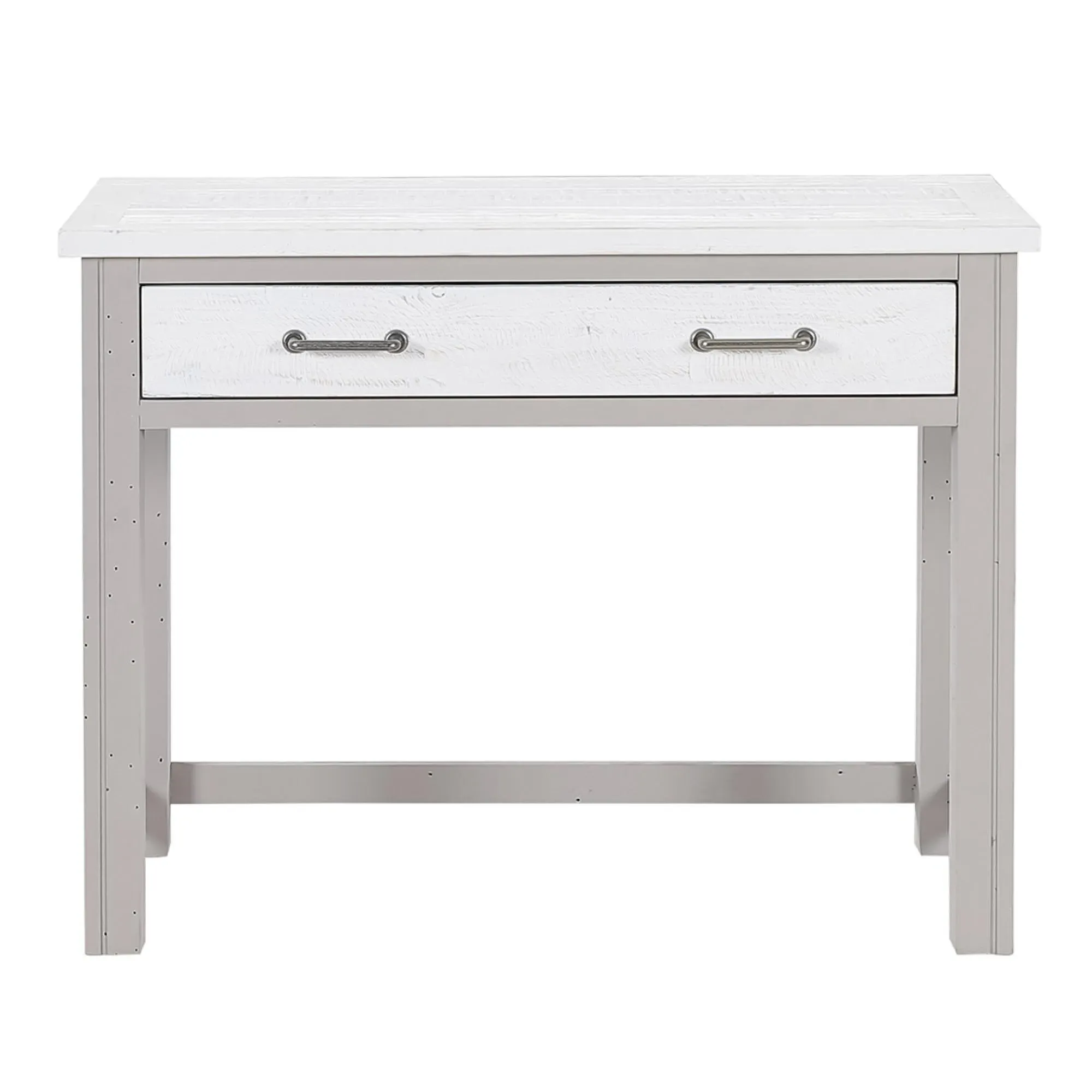 Gosford Reclaimed Wood Writing Desk - Grey