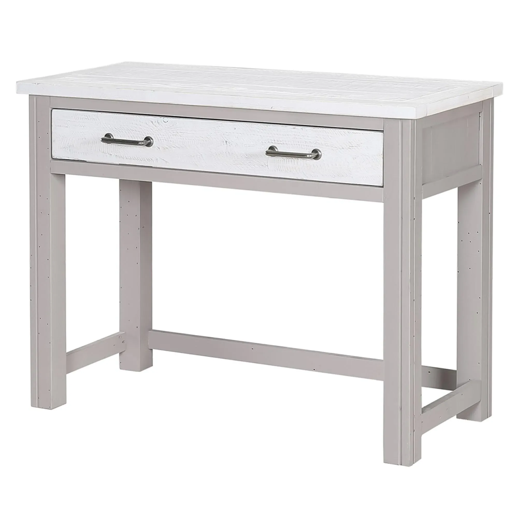 Gosford Reclaimed Wood Writing Desk - Grey