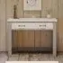 Gosford Reclaimed Wood Writing Desk - Grey