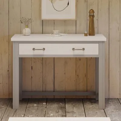 Gosford Reclaimed Wood Writing Desk - Grey image