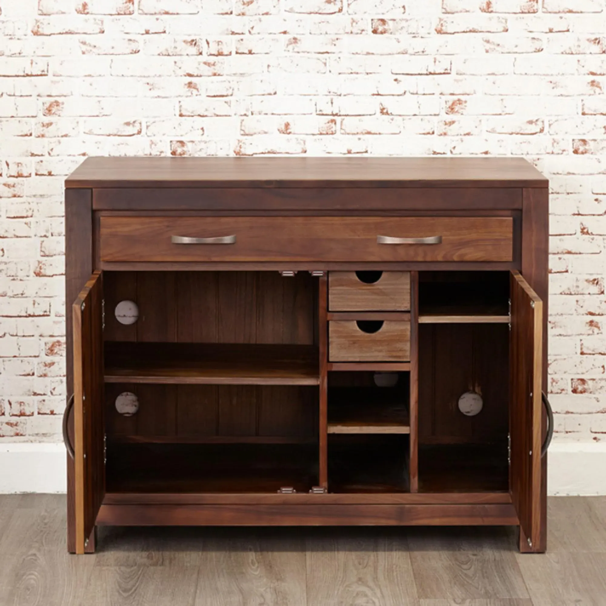 Madera Home Desk - Walnut