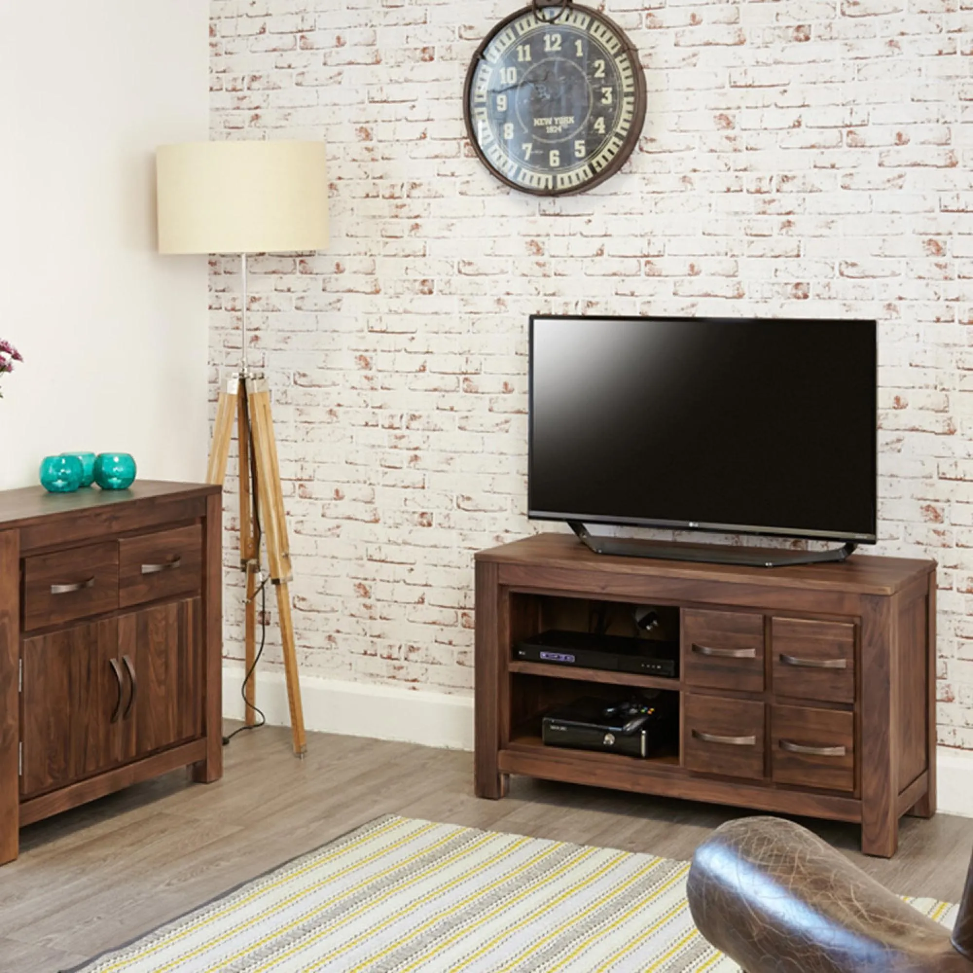 Madera Television Cabinet - Walnut