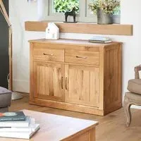 Martin Narrow Small Sideboard - Oak