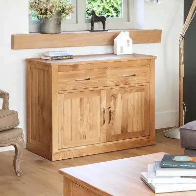 Martin Narrow Small Sideboard - Oak image