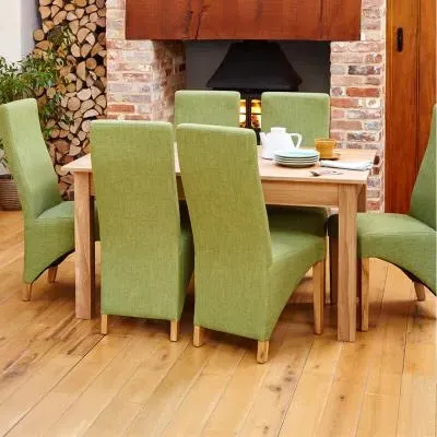 Martin Oak 6-Seater Dining Table image