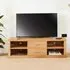 Martin Oak Mounted TV Cabinet - Satin Lacquer