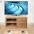 Martin Oak TV Cabinet - Satin Lacquer