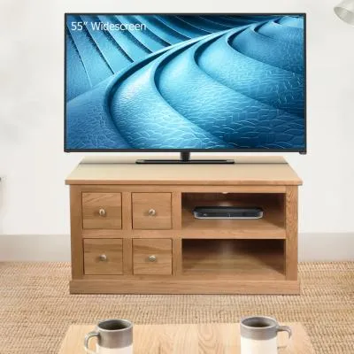 Martin Oak TV Cabinet - Satin Lacquer image