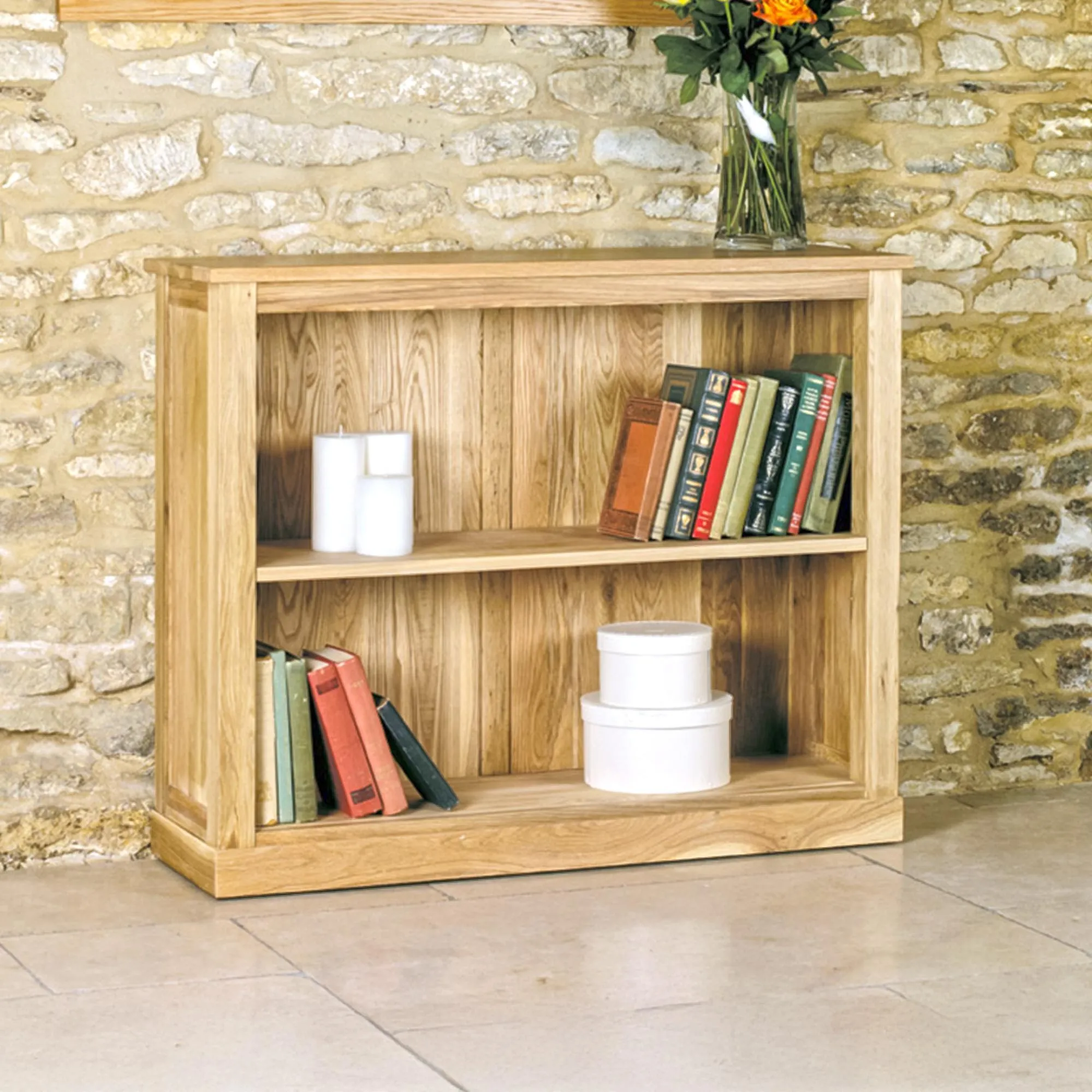 Martin Small Bookcase - Oak