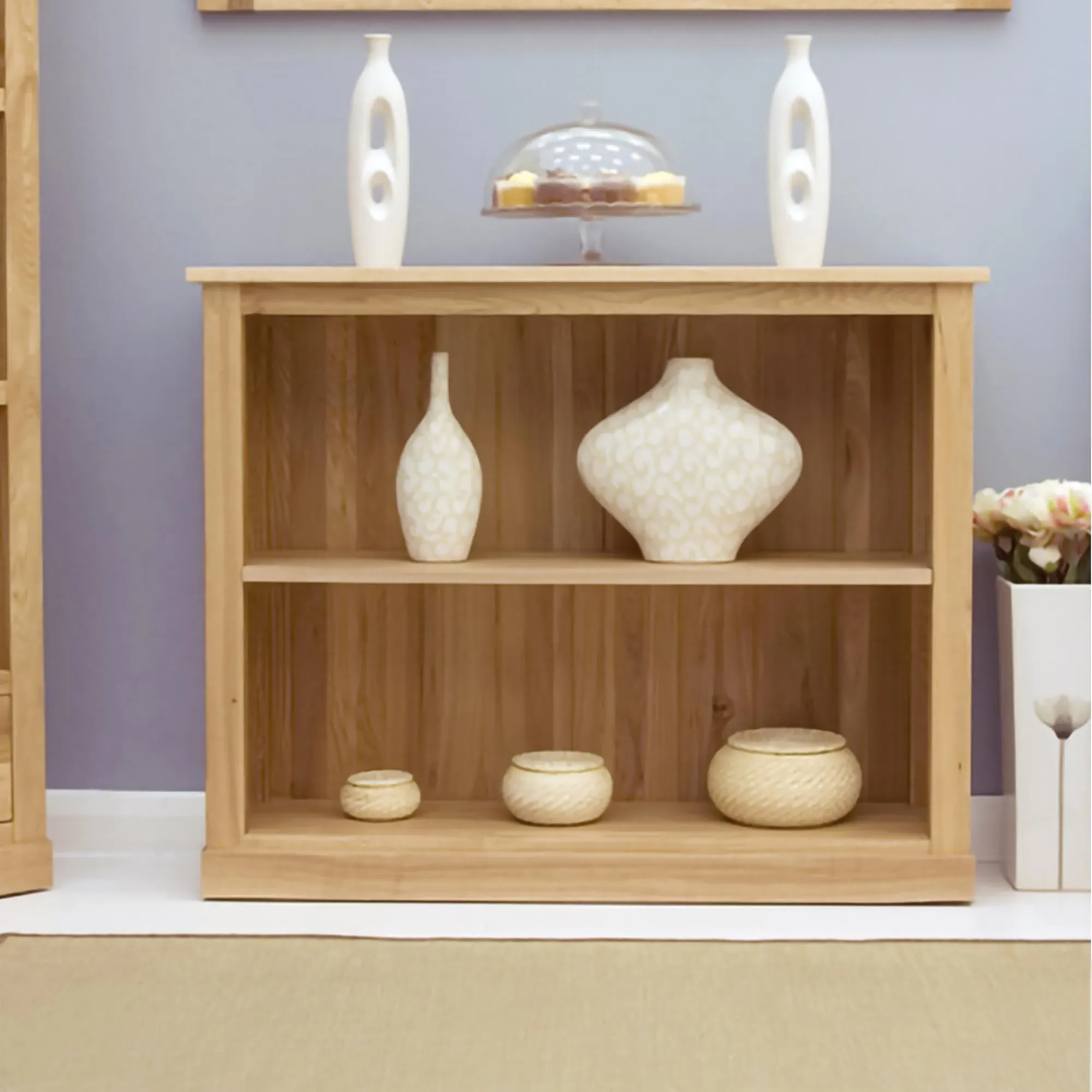 Martin Small Bookcase - Oak