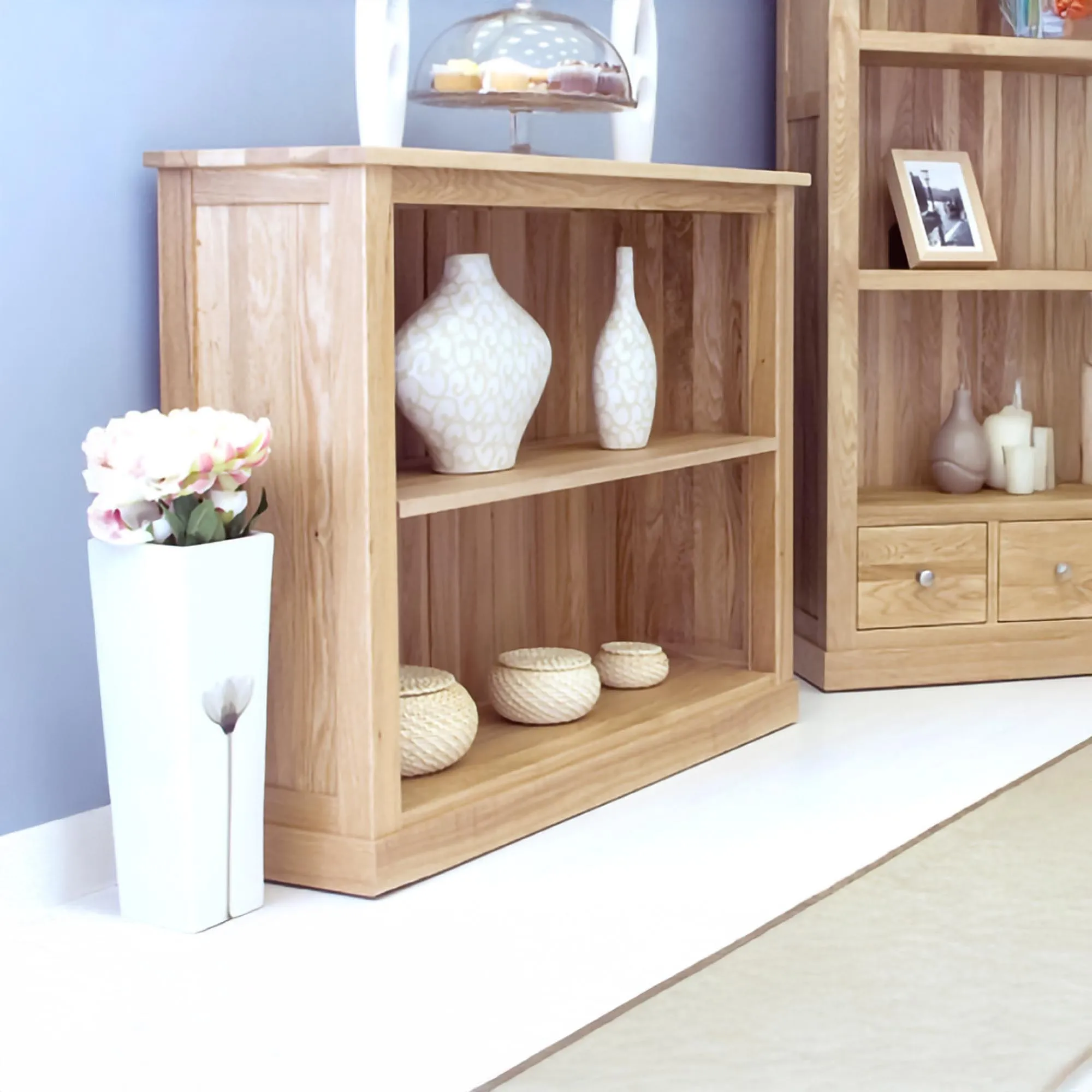 Martin Small Bookcase - Oak