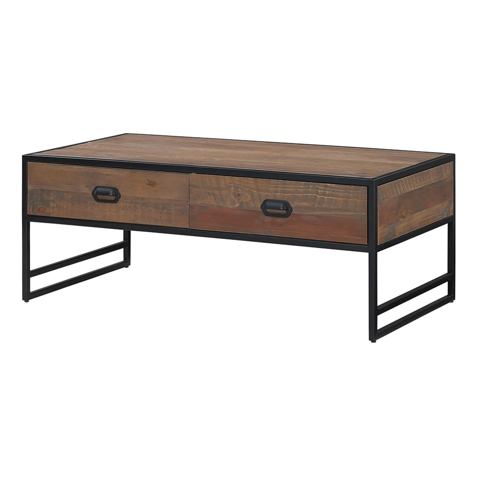 Olmsted 4 Drawer Coffee Table - Natural, Reclaimed Wood