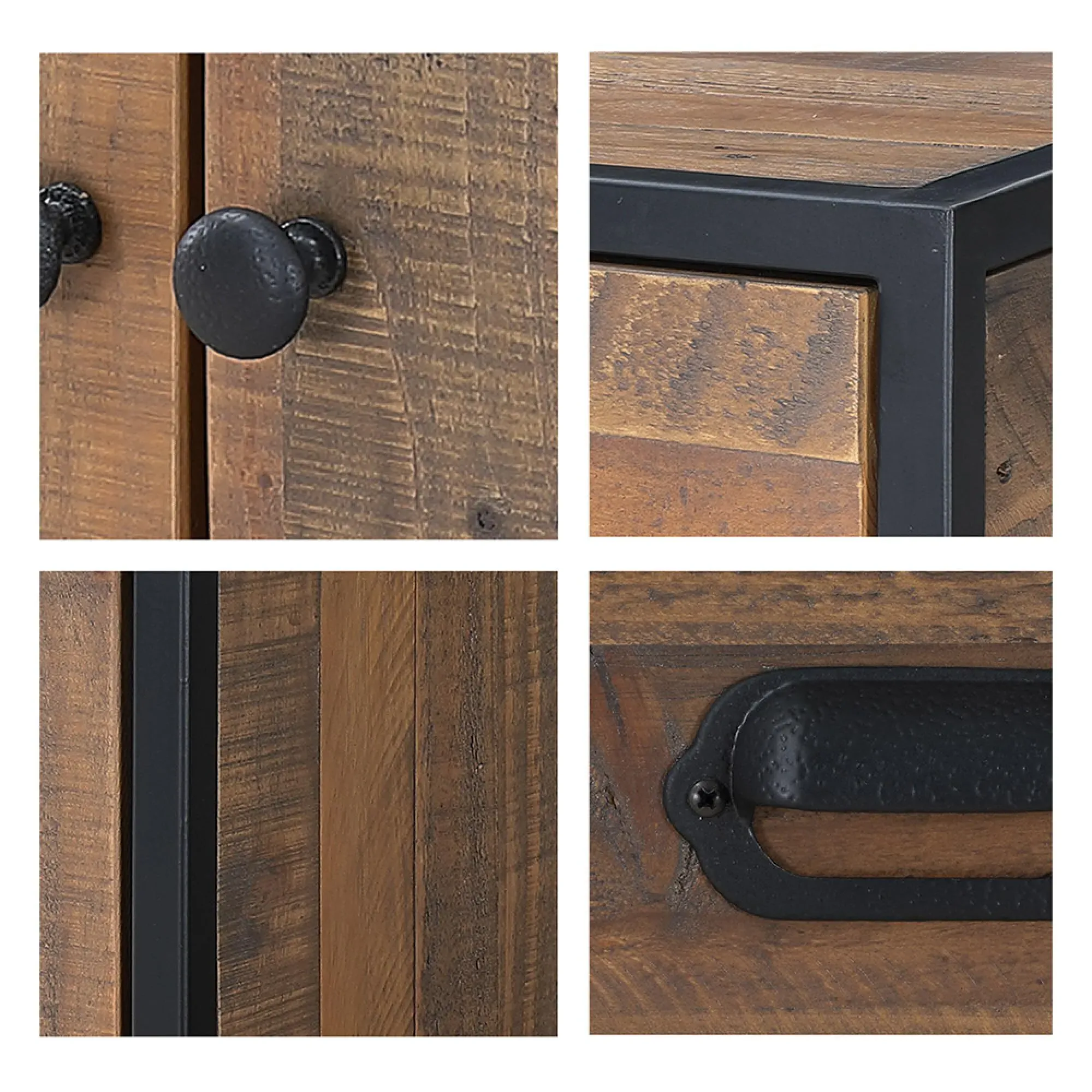 Olmsted 4 Drawer Coffee Table - Natural, Reclaimed Wood