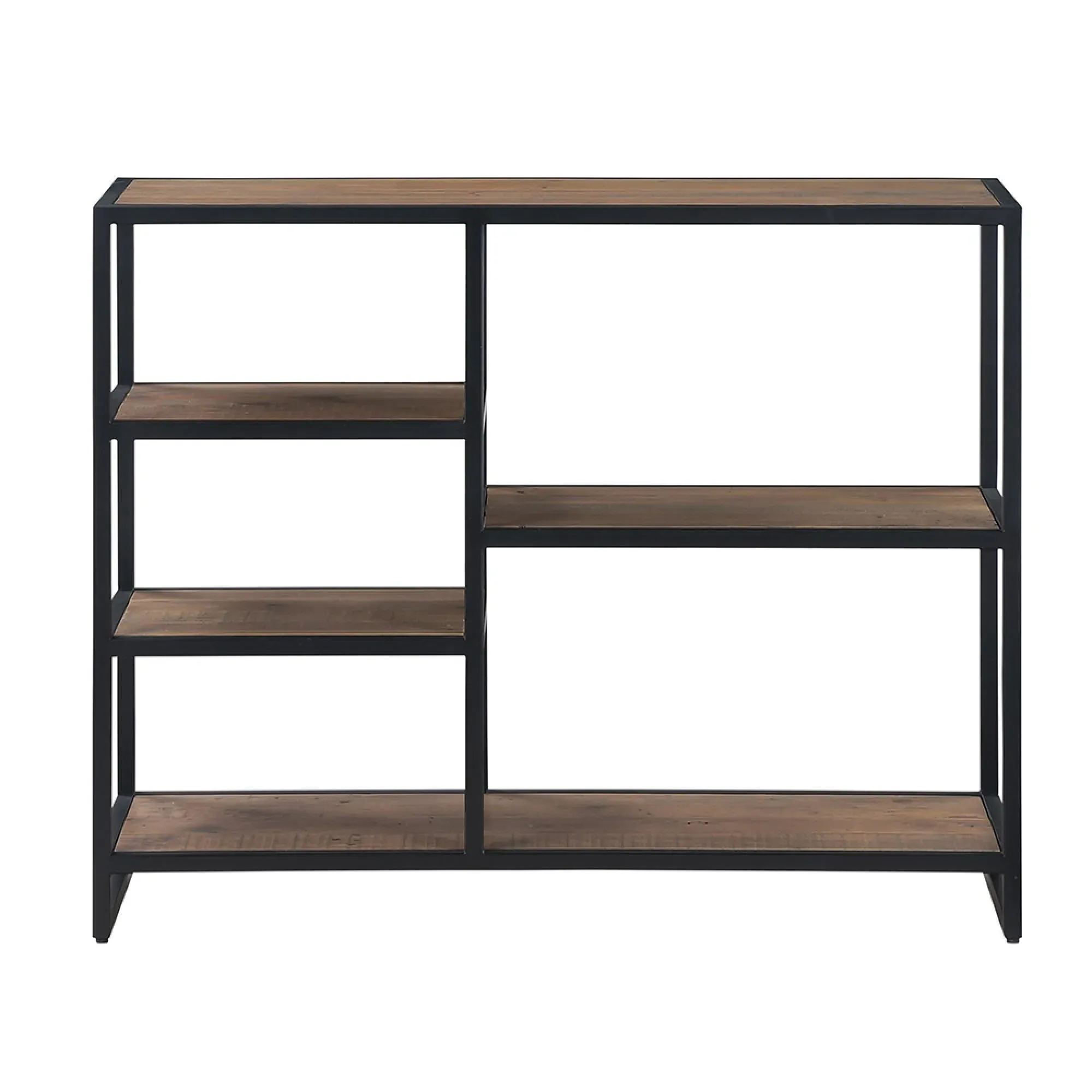 Olmsted Low Bookcase - Natural, Reclaimed Wood