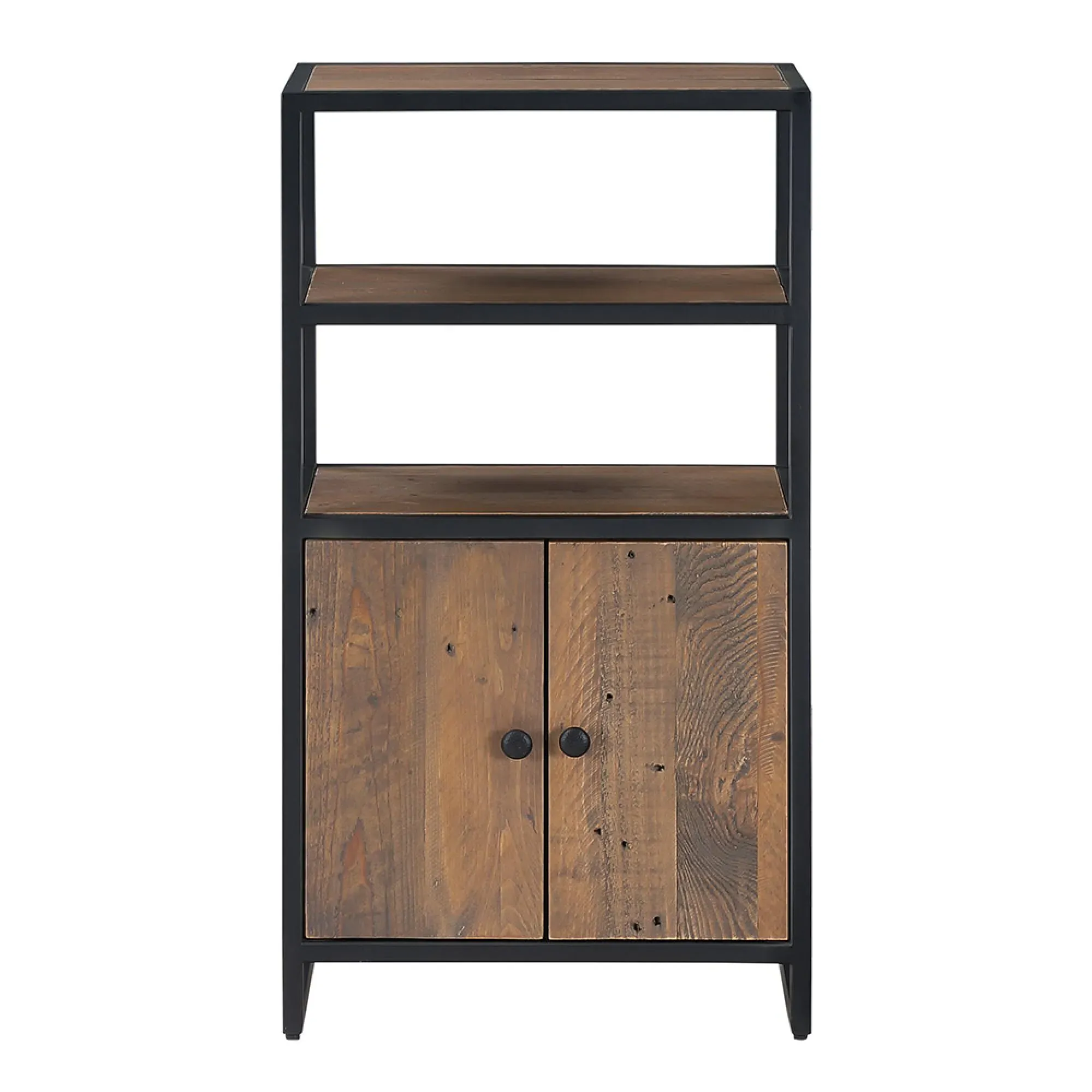 Olmsted Modular 2 Door Cupboard - Natural, Reclaimed Wood