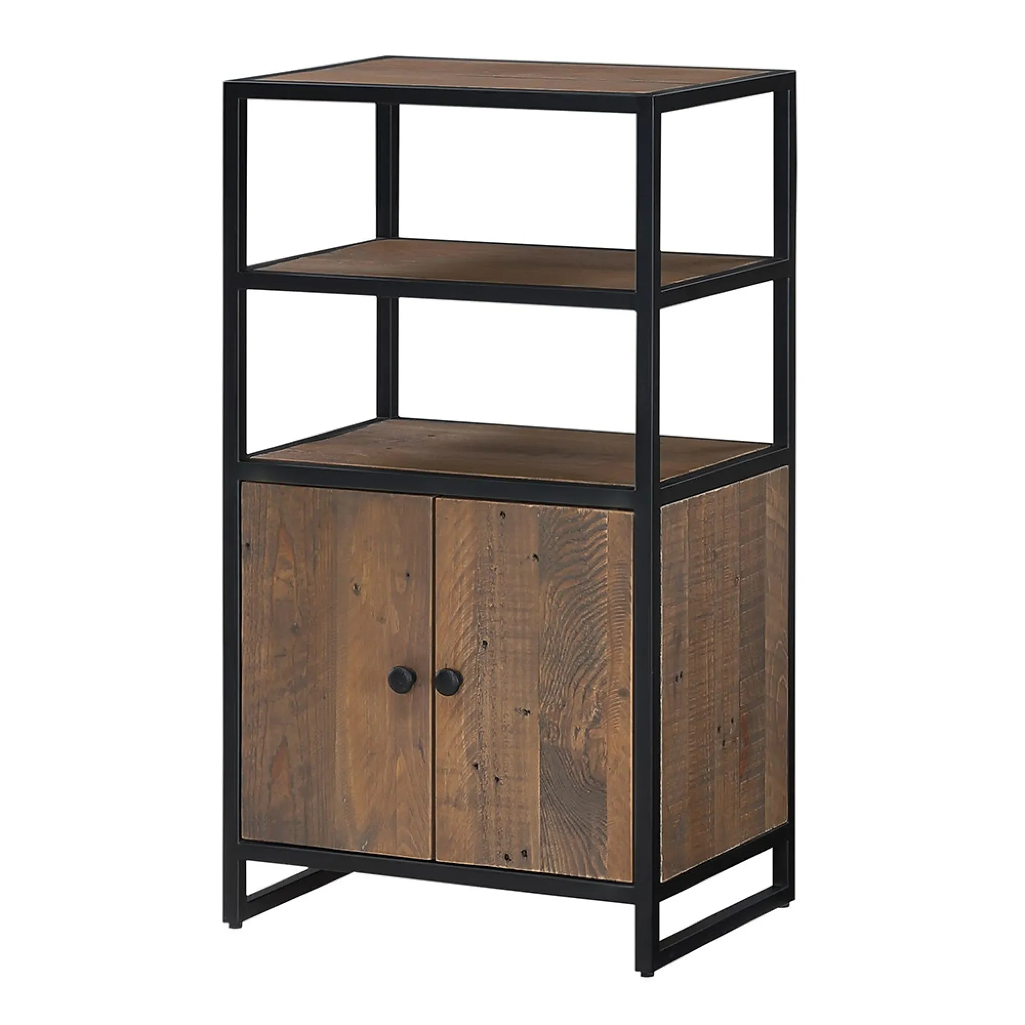 Olmsted Modular 2 Door Cupboard - Natural, Reclaimed Wood