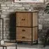 Olmsted Modular 2 Drawer Cupboard - Natural, Reclaimed Wood