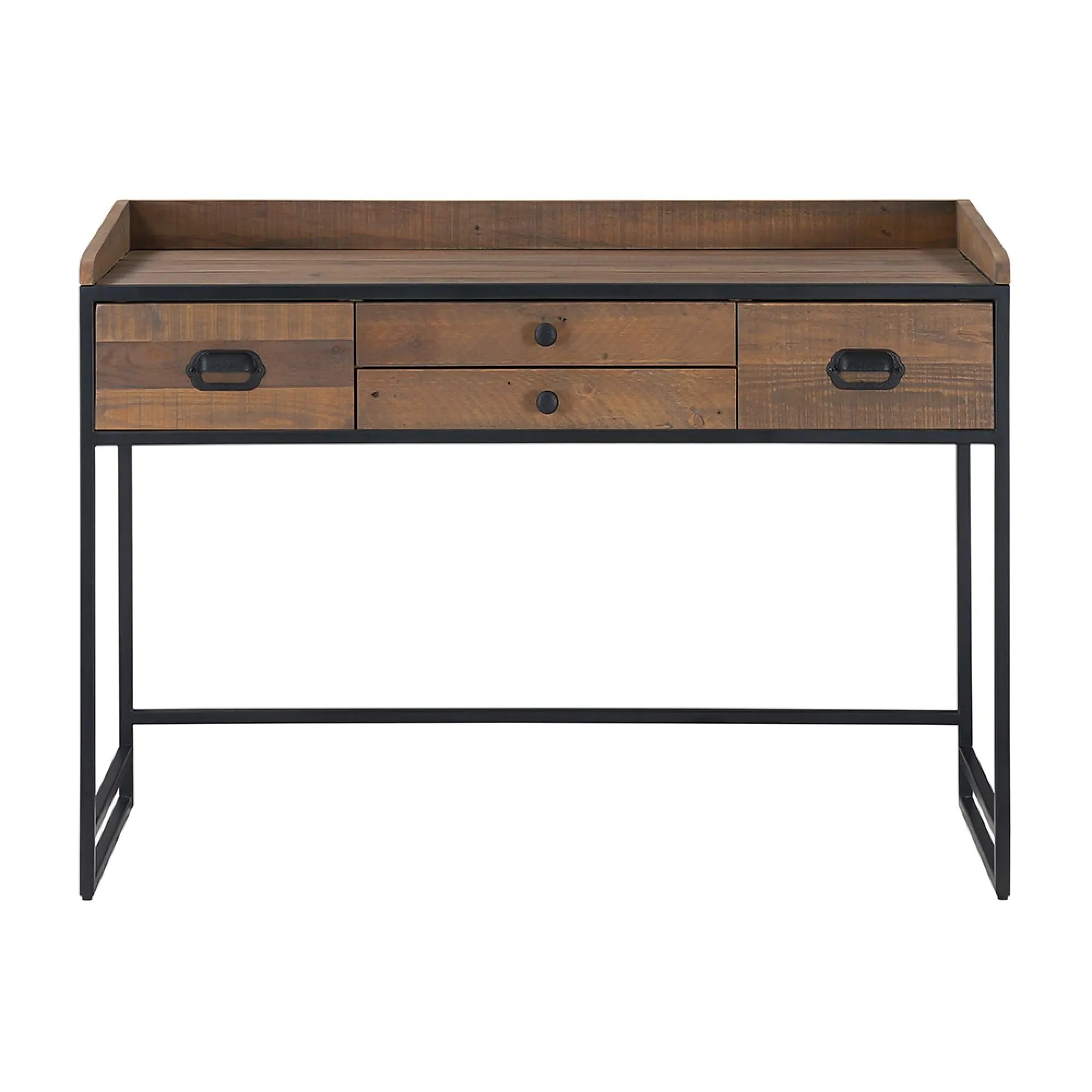Olmsted Modular 4 Drawer Desk - Natural, Reclaimed Wood