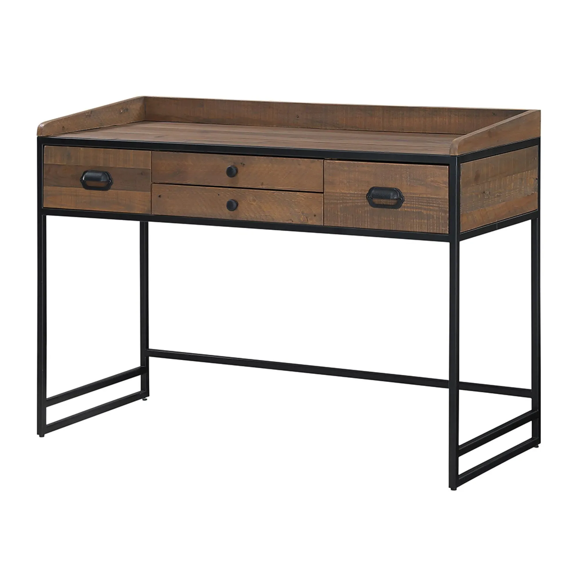 Olmsted Modular 4 Drawer Desk - Natural, Reclaimed Wood