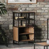 Olmsted Modular Bookcase - Natural, Reclaimed Wood