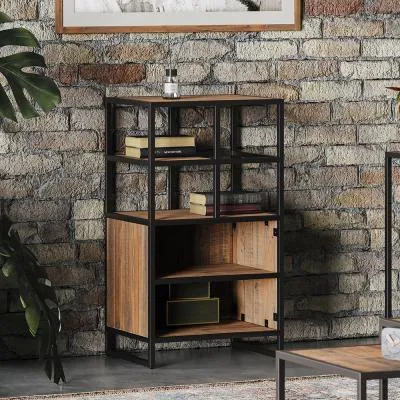 Olmsted Modular Bookcase - Natural, Reclaimed Wood image