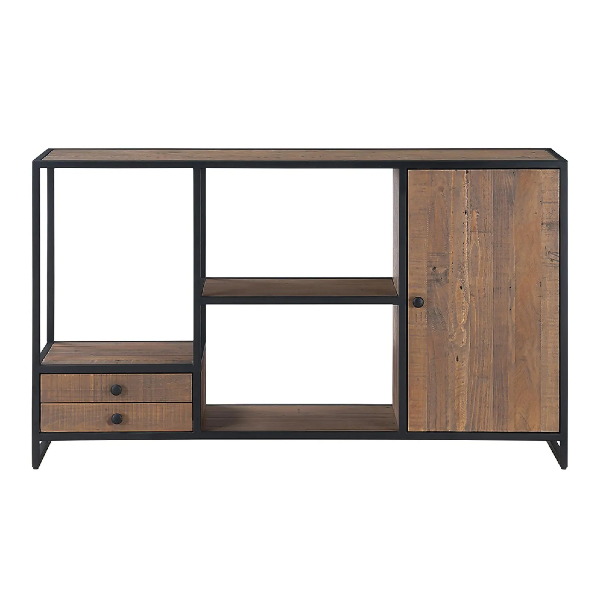 Olmsted Open Console Table - Natural, Reclaimed Wood